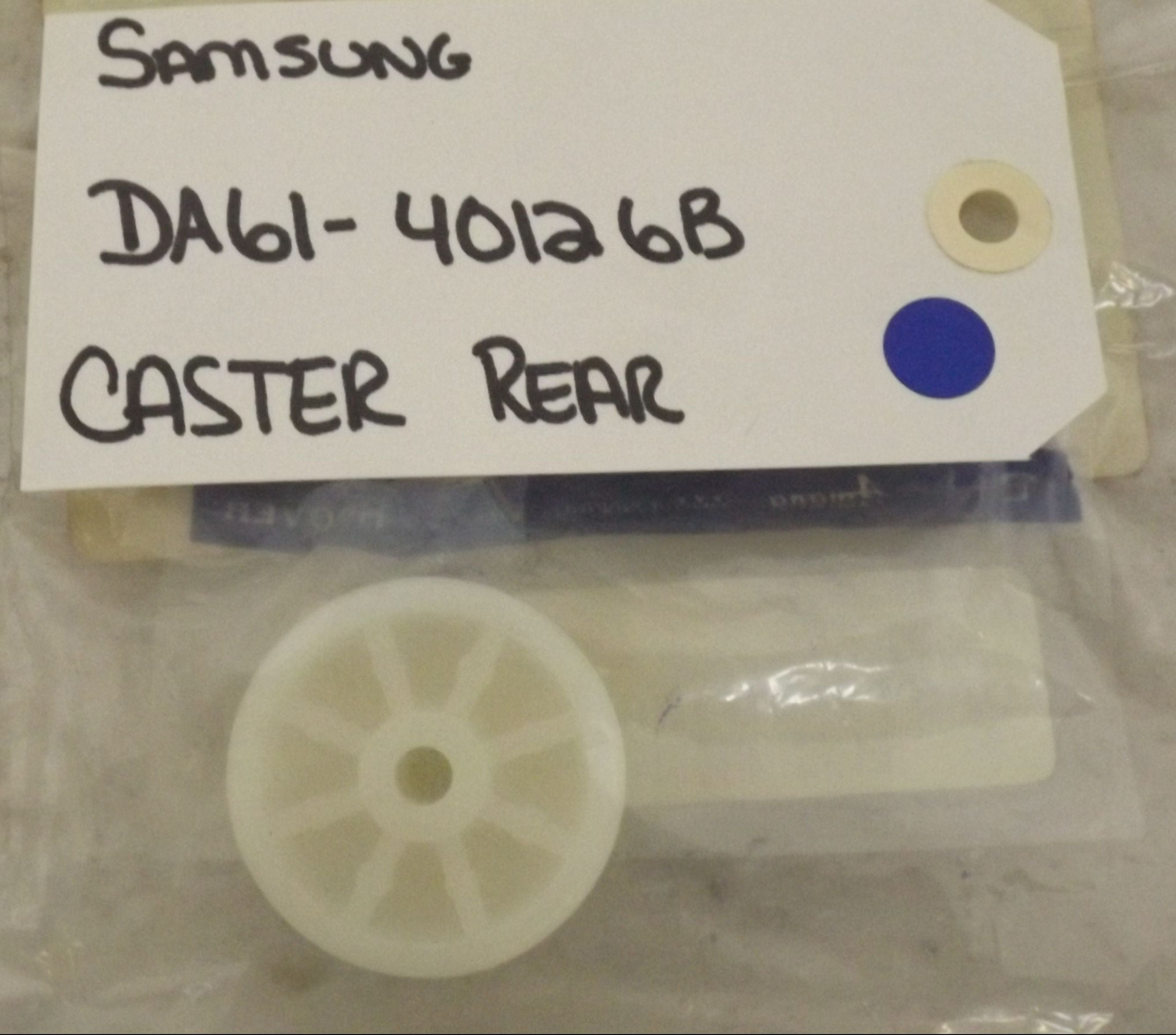SAMSUNG REFRIGERATOR DA61-40126B CASTER REAR (NEW) SAMSUNG REFRIGERATOR DA61-40126B CASTER REAR (NEW)